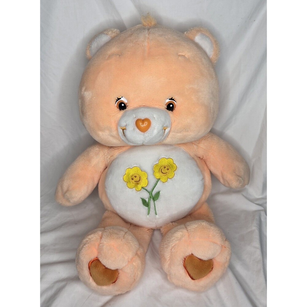 Vintage 2002 Jumbo 24" Care Bears Friend Bear Play Along Plush INV-0641